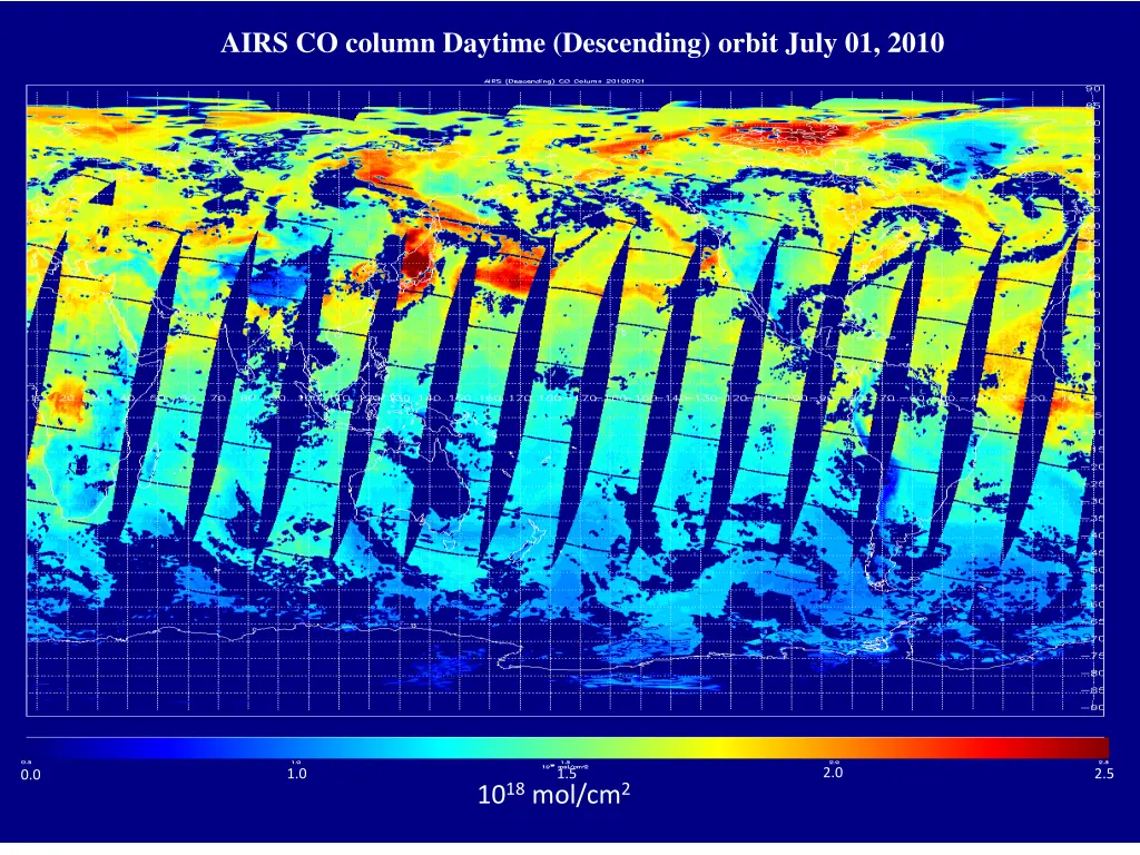 airs co column daytime descending orbit july 1