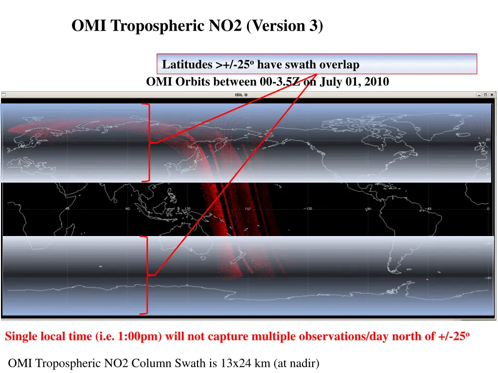 omi tropospheric no2 version 3 1