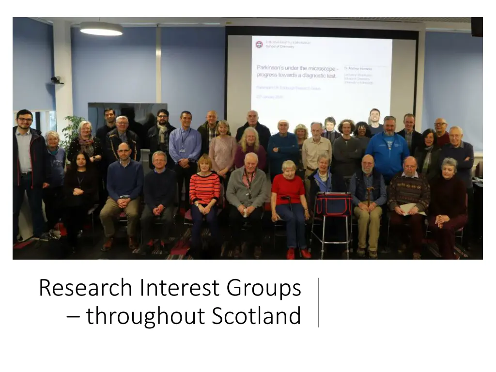 research interest groups throughout scotland 1