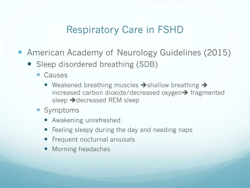 respiratory care in fshd 4