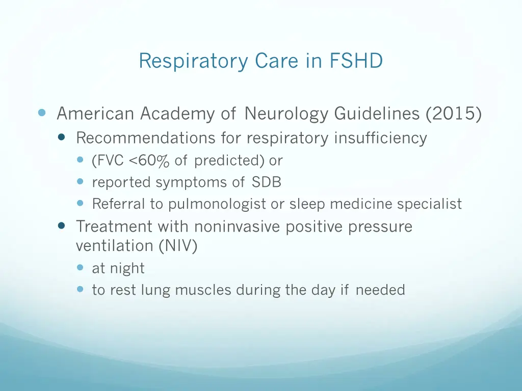 respiratory care in fshd 5