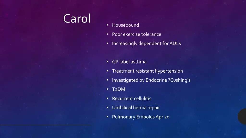 carol 1