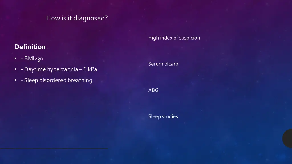 how is it diagnosed