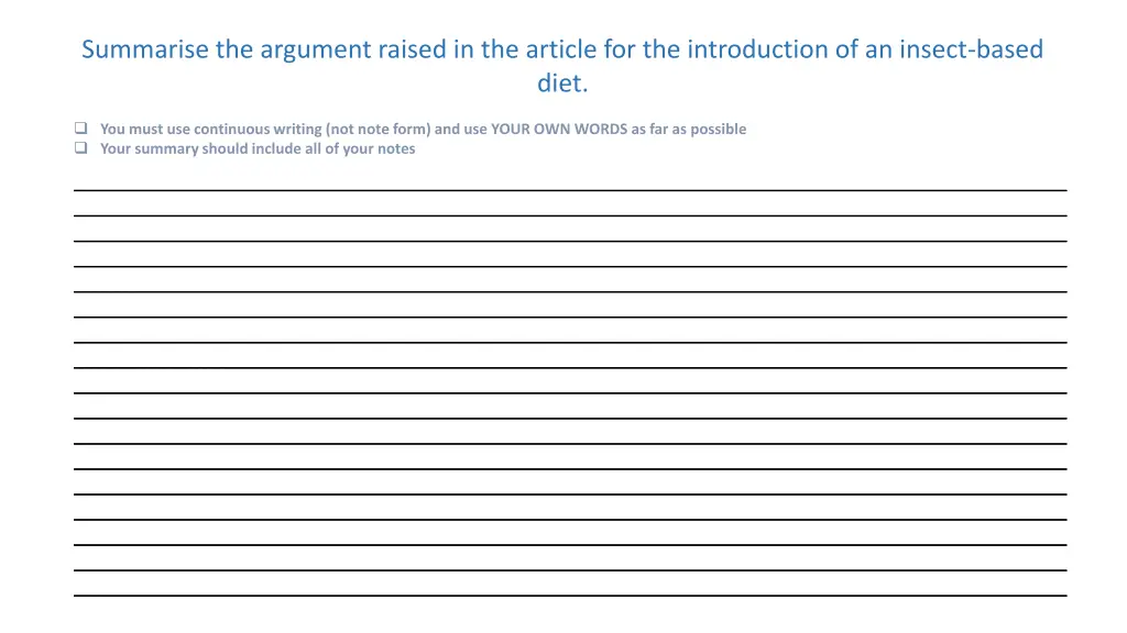 summarise the argument raised in the article