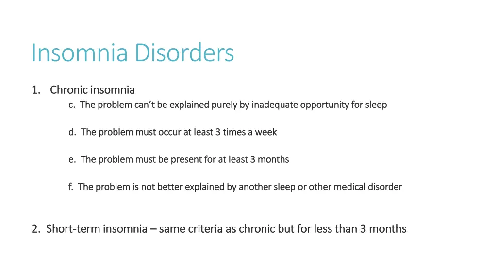 insomnia disorders 2