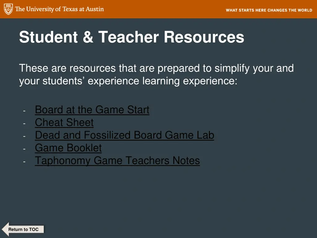 student teacher resources