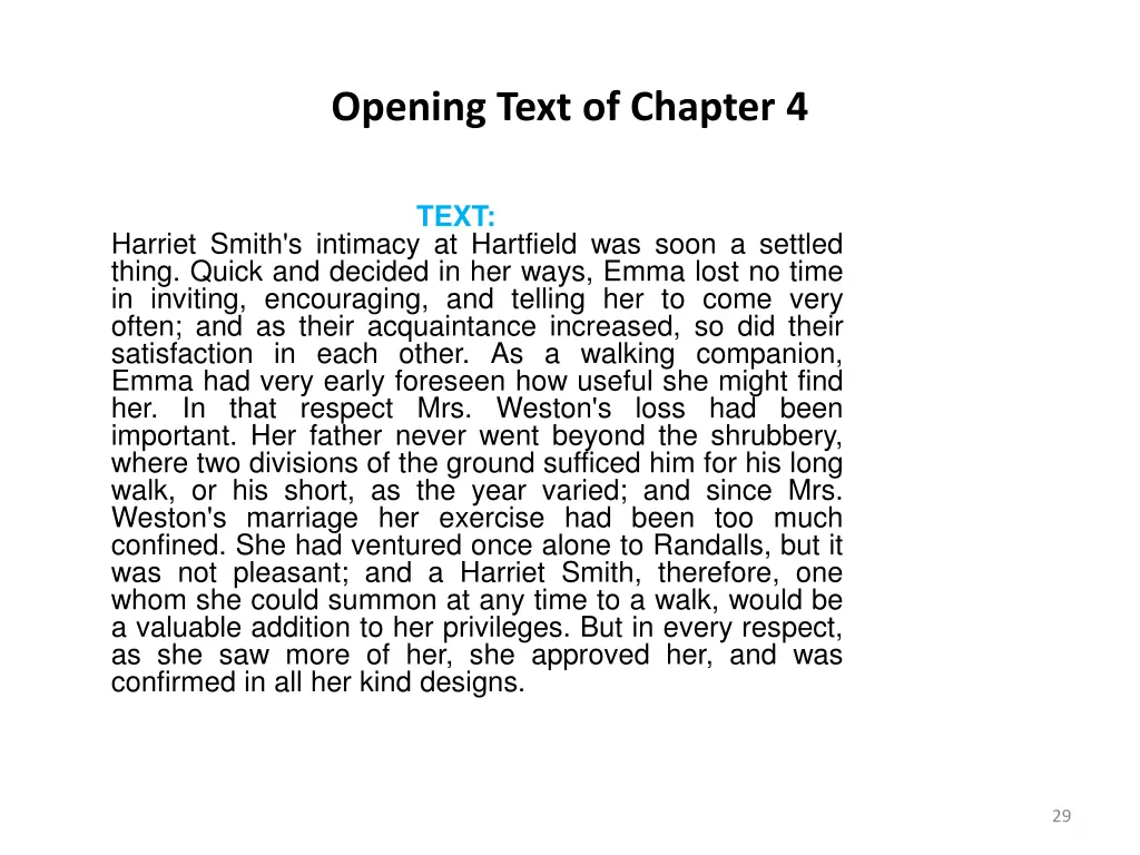 opening text of chapter 4