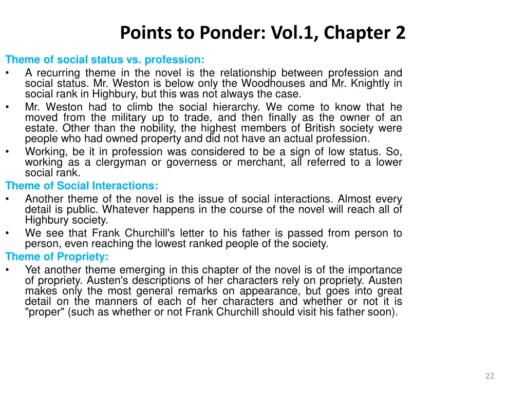 points to ponder vol 1 chapter 2 2