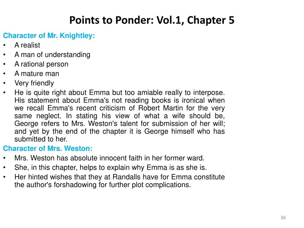 points to ponder vol 1 chapter 5