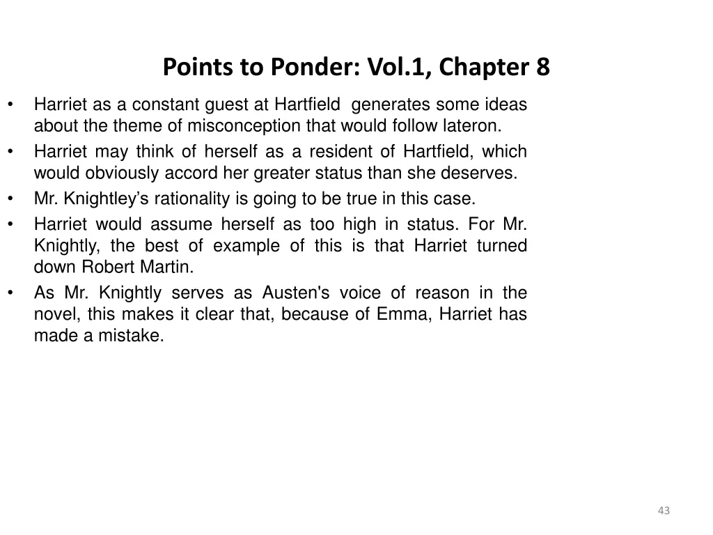 points to ponder vol 1 chapter 8