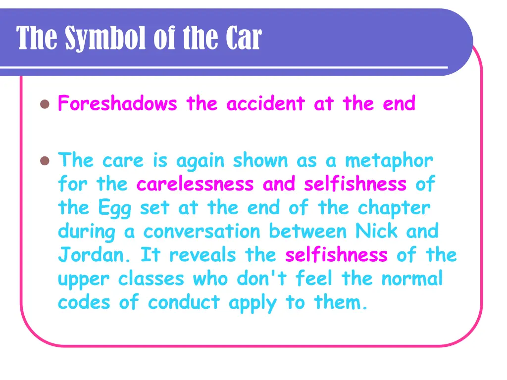 the symbol of the car 1