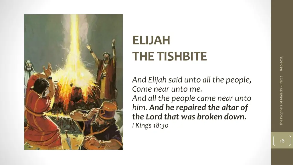 elijah the tishbite