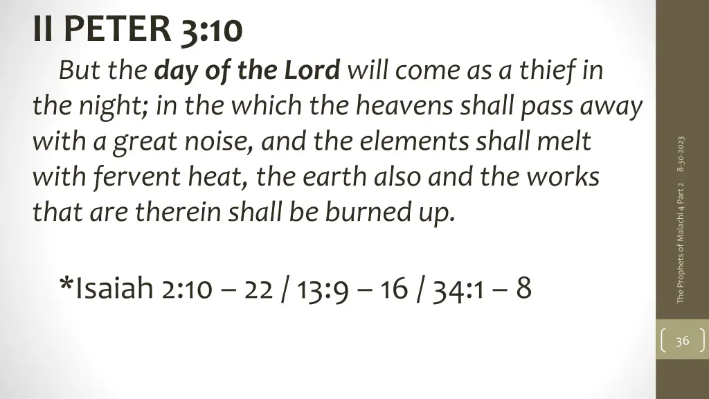 ii peter 3 10 but the day of the lord will come