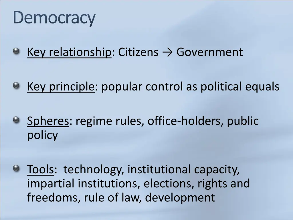 democracy