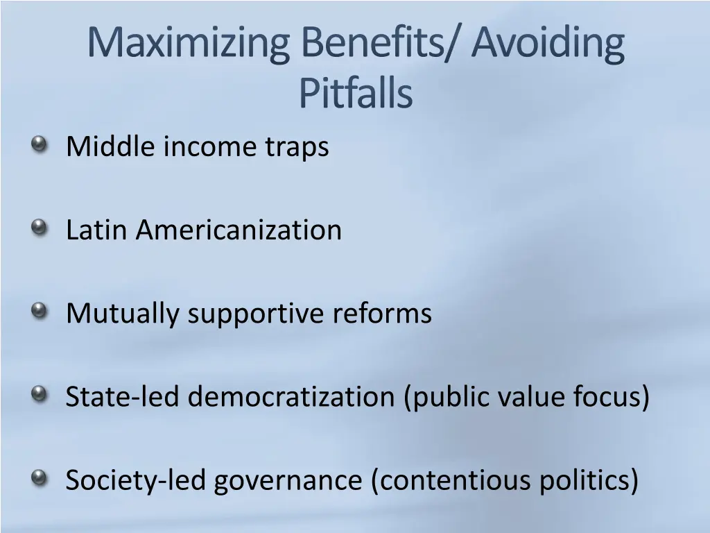 maximizing benefits avoiding pitfalls middle