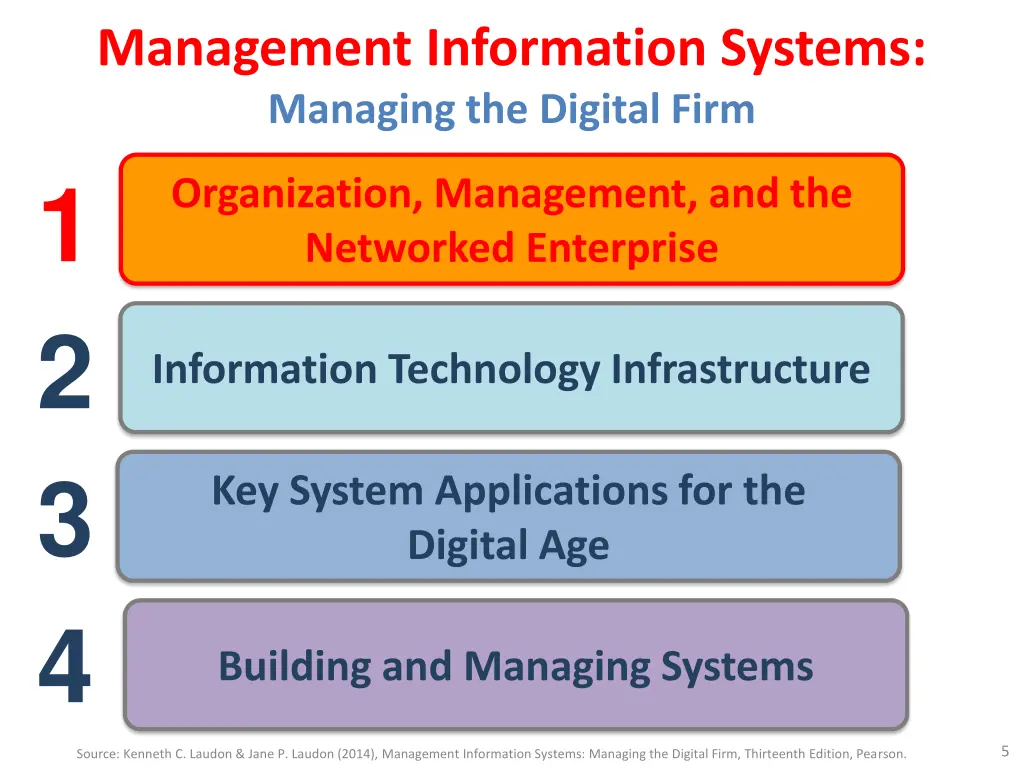 management information systems managing