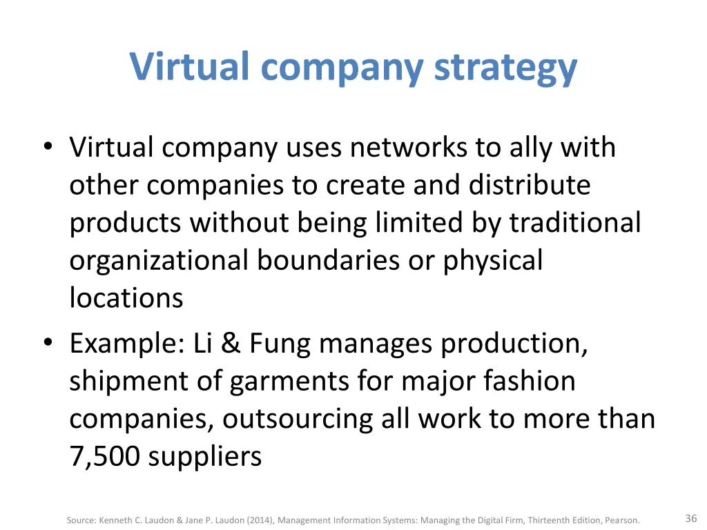 virtual company strategy