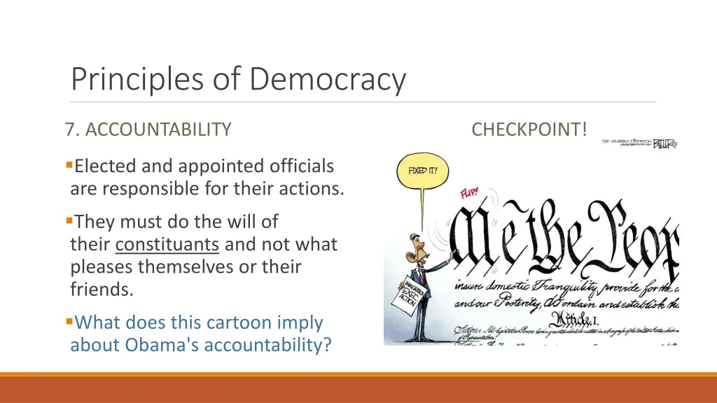 principles of democracy 4