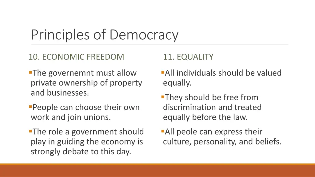 principles of democracy 6