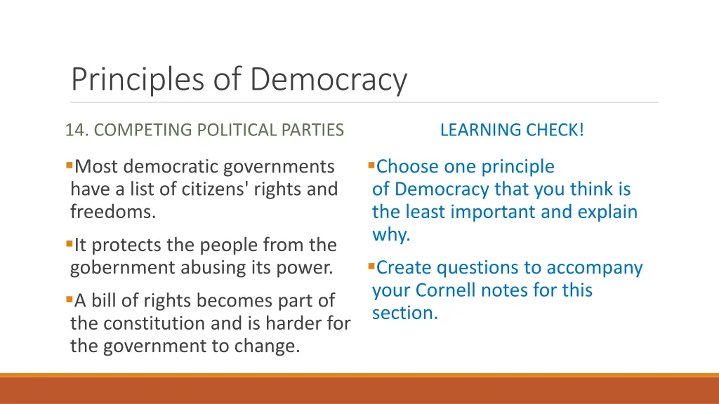 principles of democracy 9