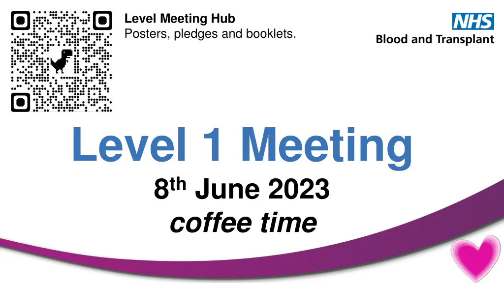 level meeting hub posters pledges and booklets 1