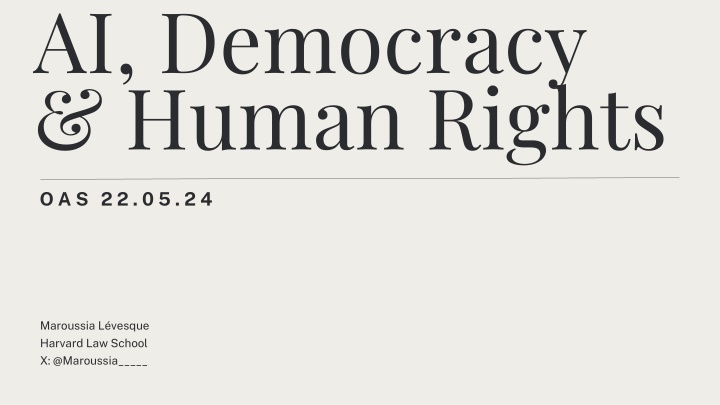 ai democracy human rights