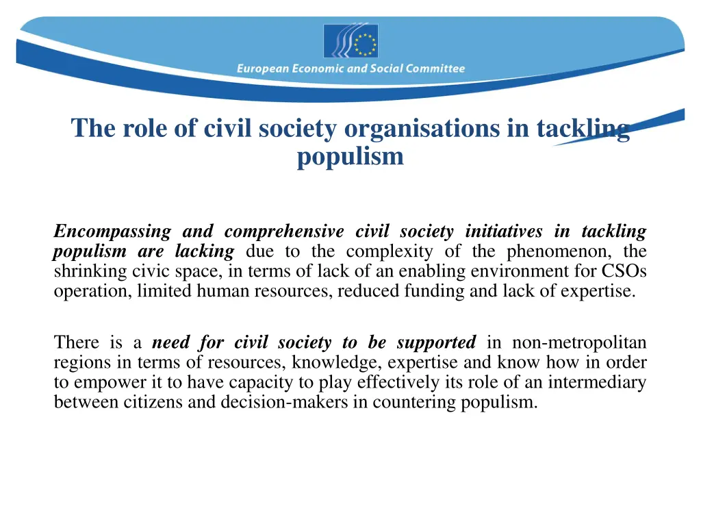 the role of civil society organisations 1