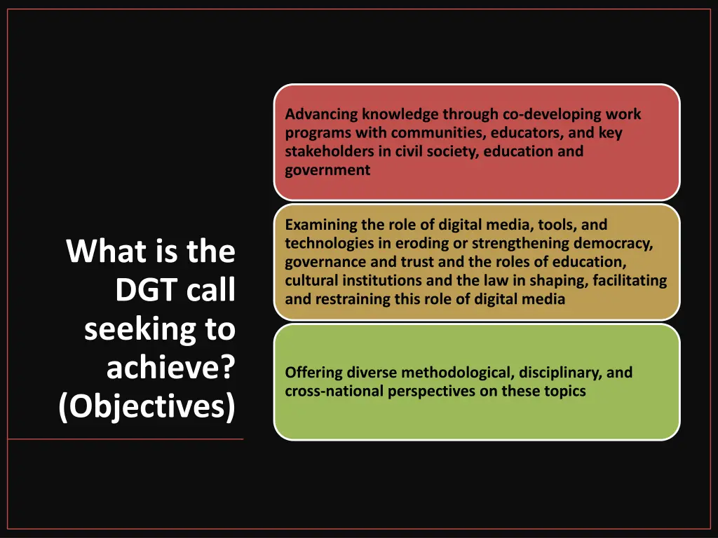 advancing knowledge through co developing work