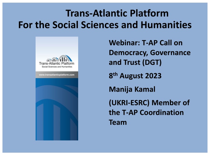 trans atlantic platform for the social sciences