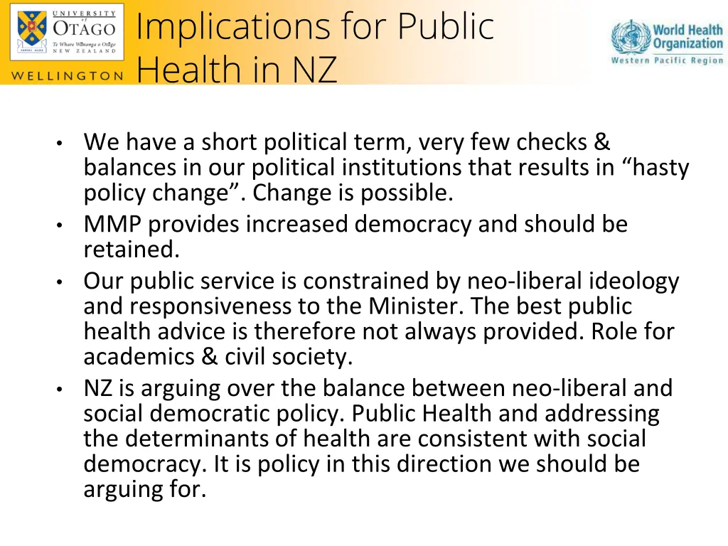 implications for public health in nz