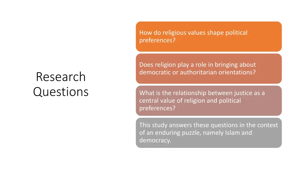 how do religious values shape political