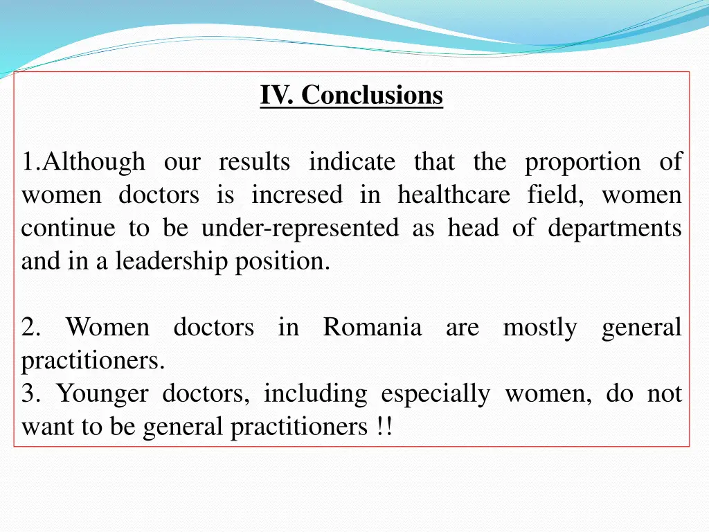 iv conclusions