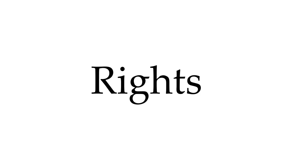 rights