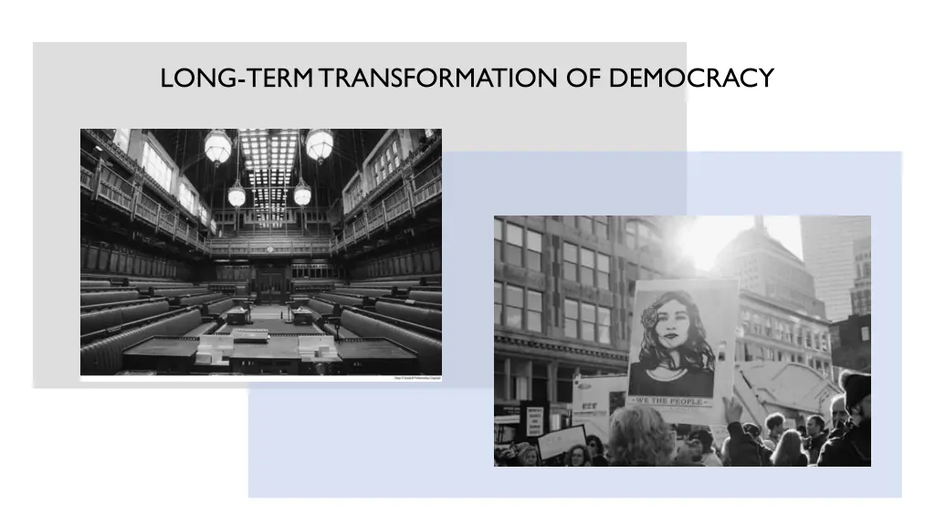 long term transformation of democracy