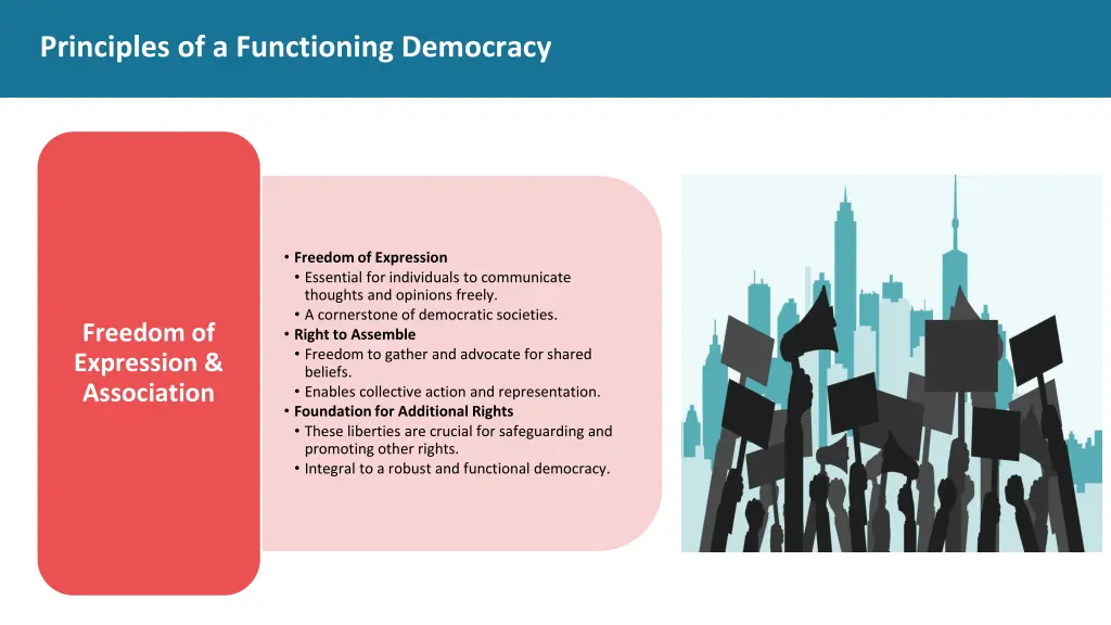 principles of a functioning democracy 3