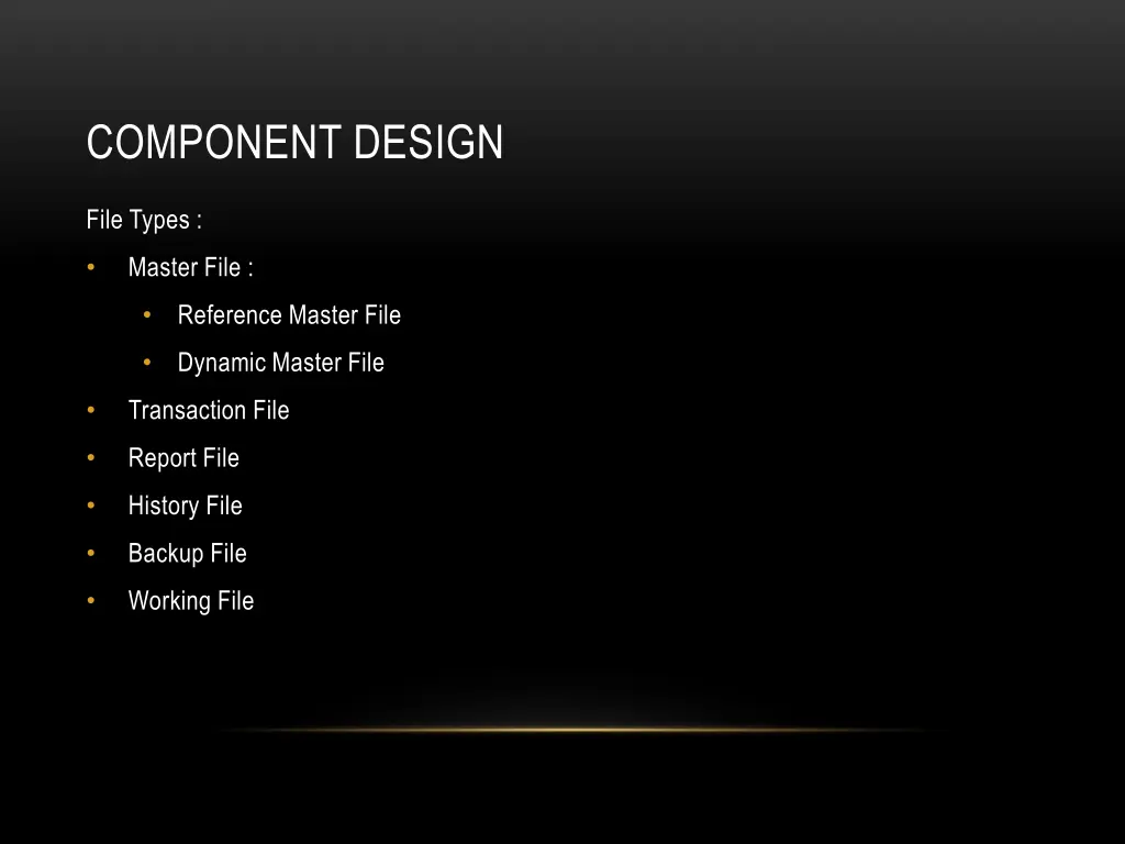 component design 5