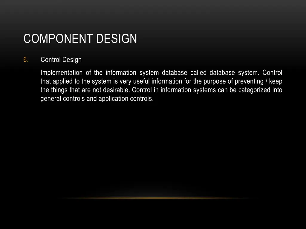 component design 8