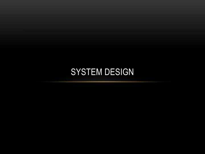 system design