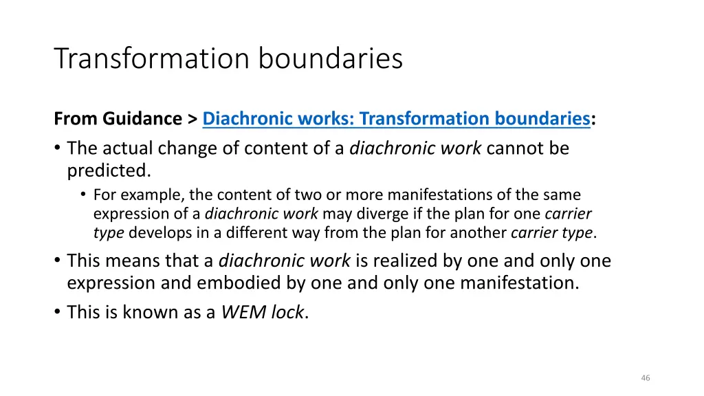 transformation boundaries 2