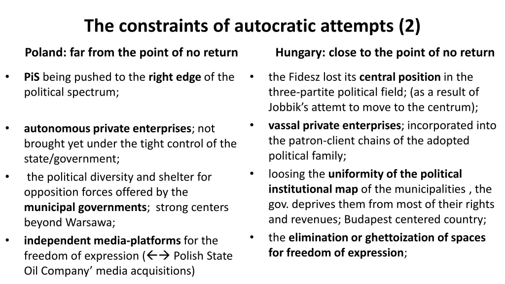 the constraints of autocratic attempts 2