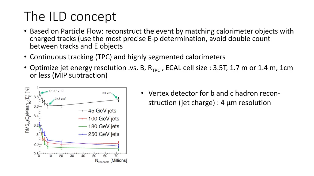 the ild concept based on particle flow