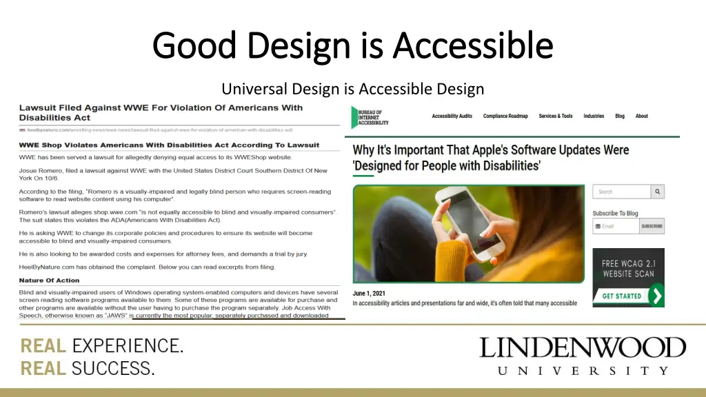 good design is accessible good design