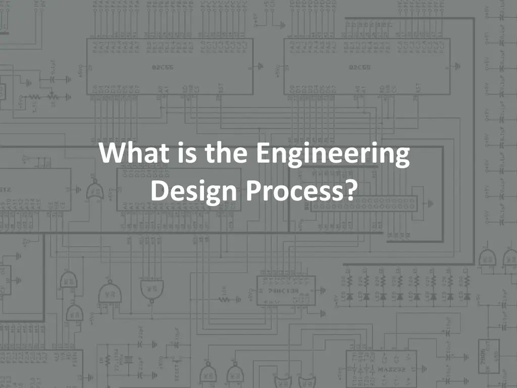 what is the engineering design process