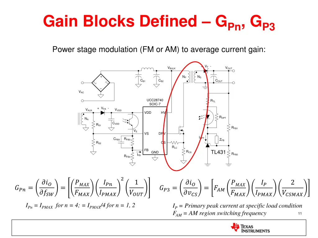 gain blocks defined g pn g p3