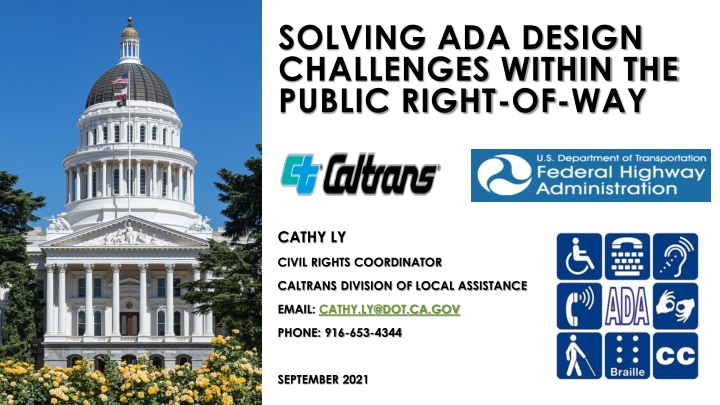 solving ada design challenges within the public