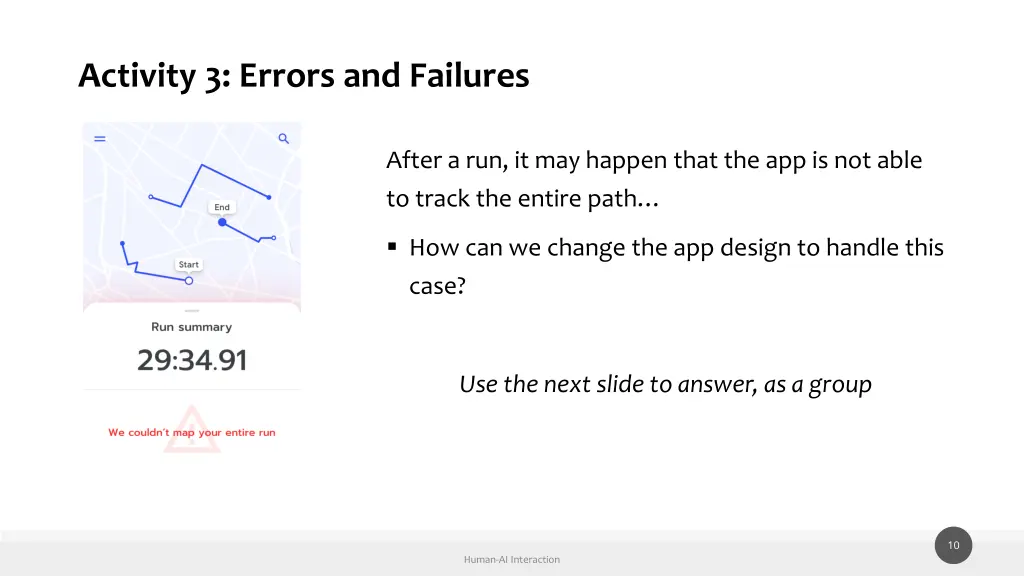 activity 3 errors and failures