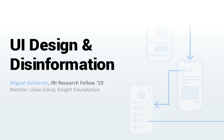 ui design disinformation