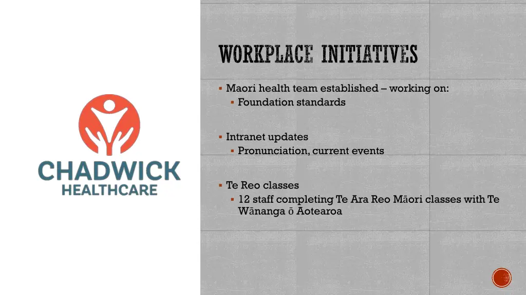 workplace initiatives