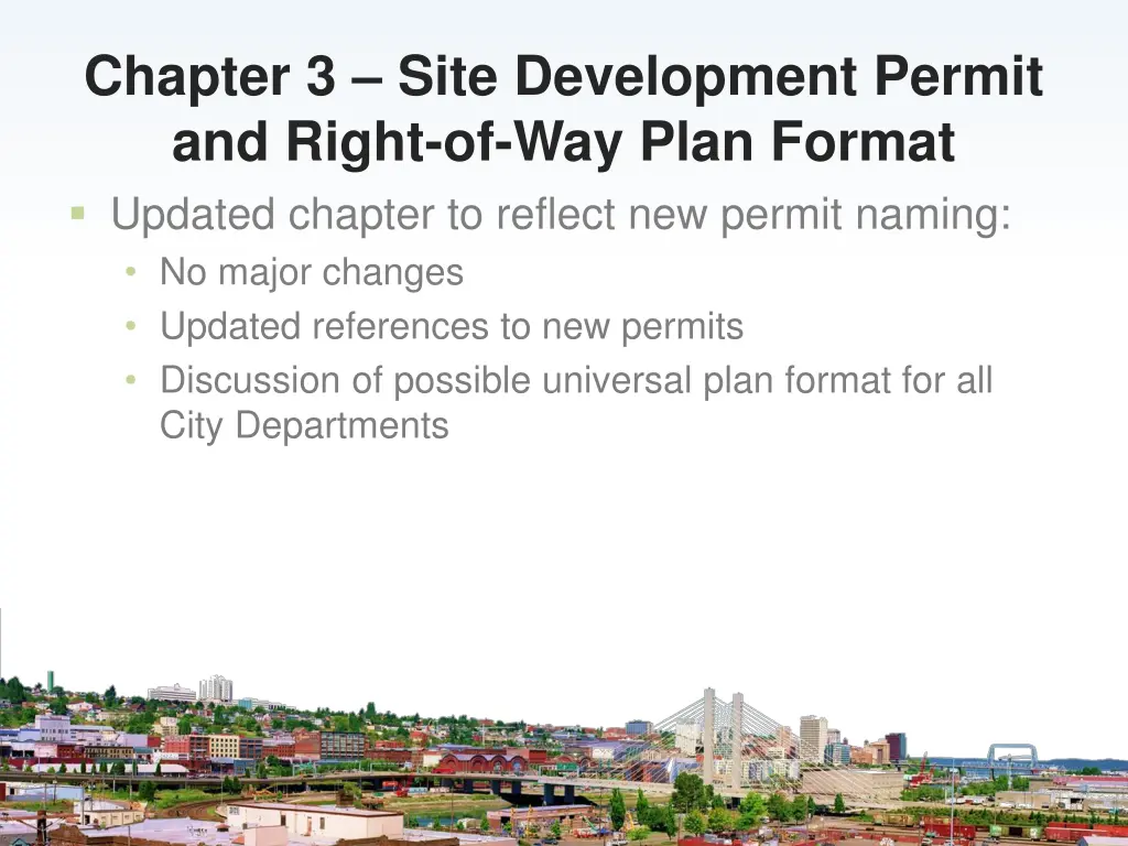 chapter 3 site development permit and right