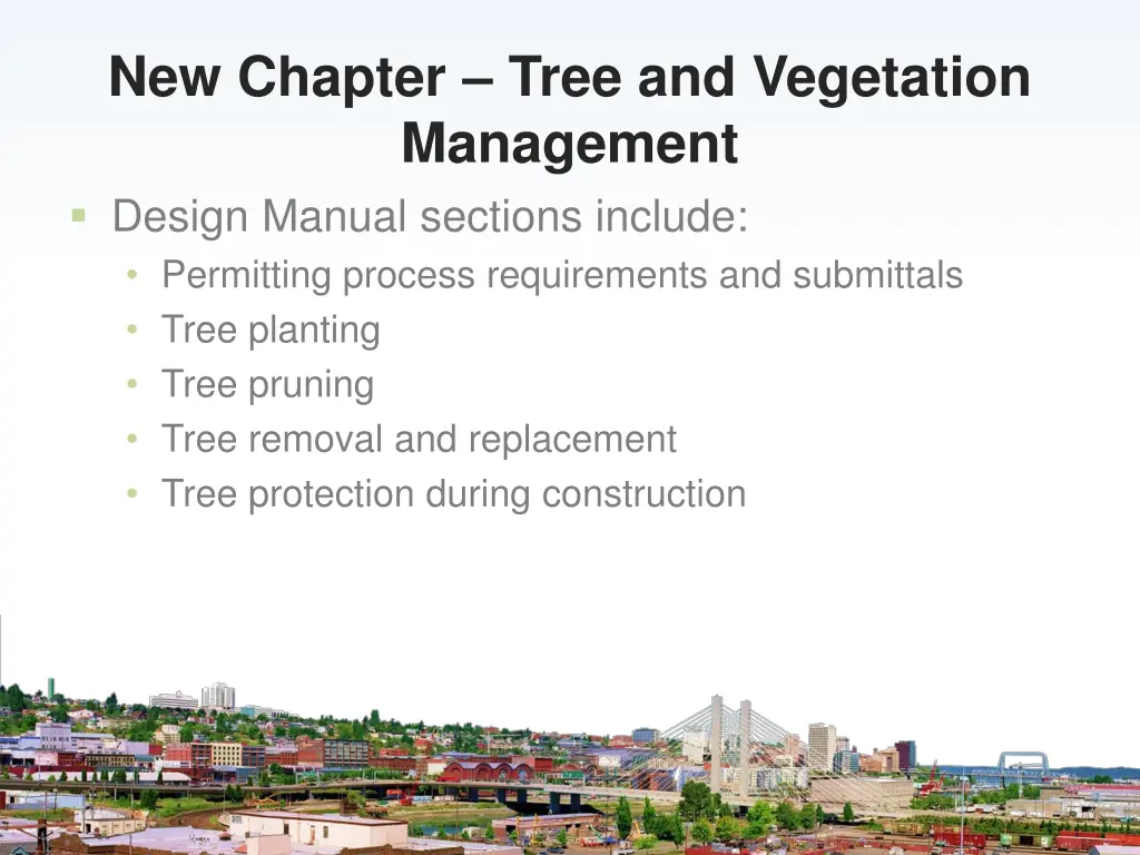 new chapter tree and vegetation management design